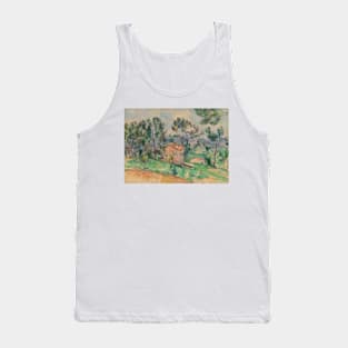 Hunting Cabin in Provence by Paul Cezanne Tank Top